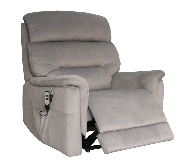 Texas Fabric Lift Chair - Dark Grey