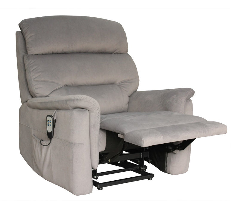 Texas Fabric Lift Chair - Dark Grey