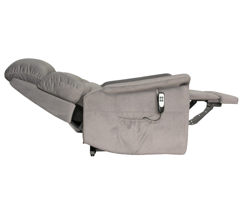 Texas Fabric Lift Chair - Dark Grey
