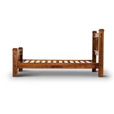 Jamaica Timber Queen Bed - Blackwood