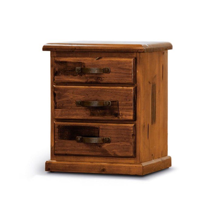 Jamiaca 3 Drawer Bedside