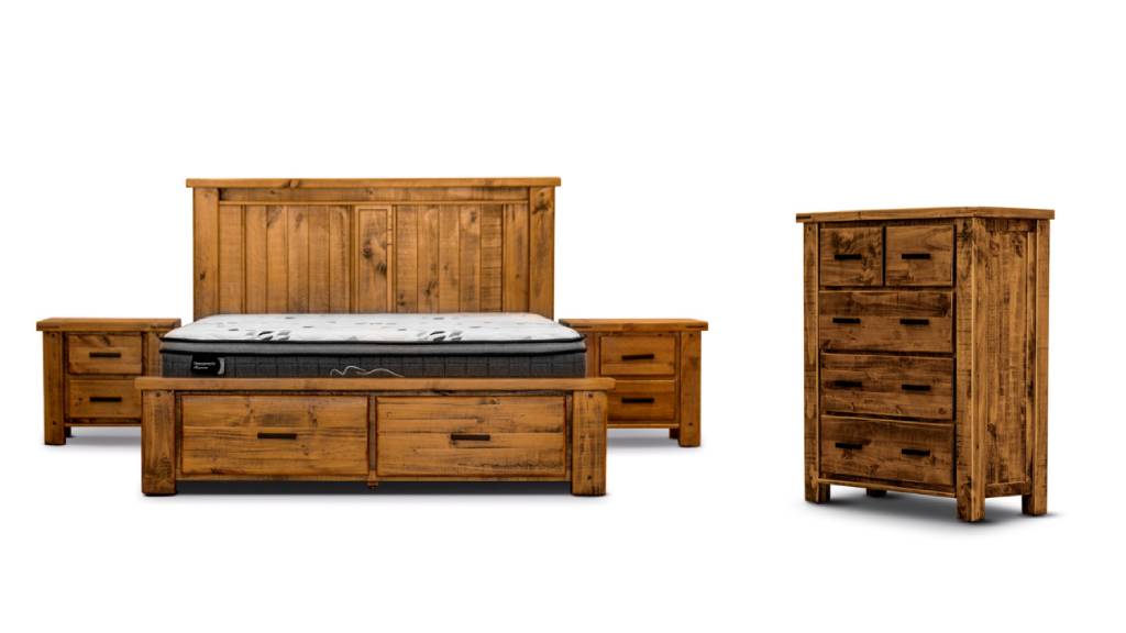 4 Piece Outback Bedroom Suite