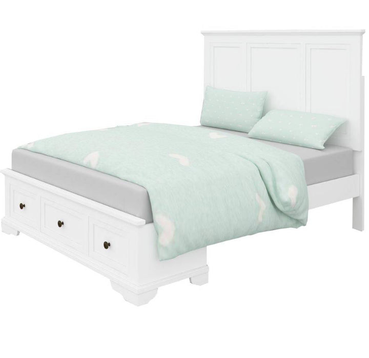 Sala King Bed Frame - White