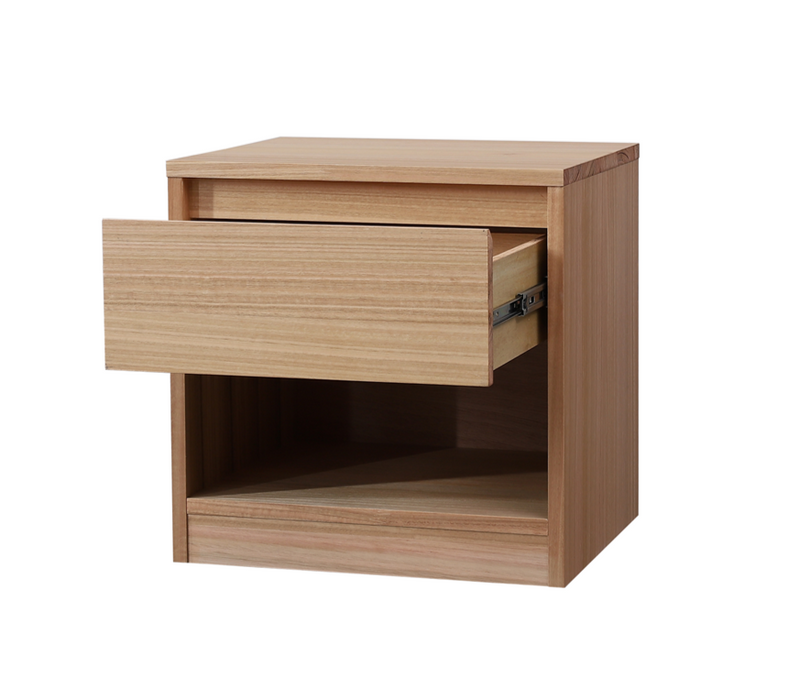 Natural Brady 1 Drawer Bedside Table