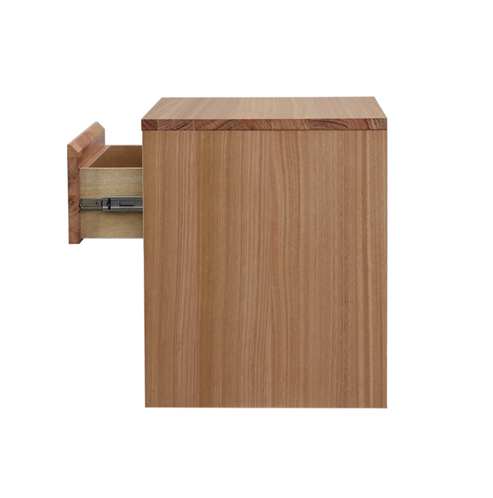 Natural Brady 1 Drawer Bedside Table