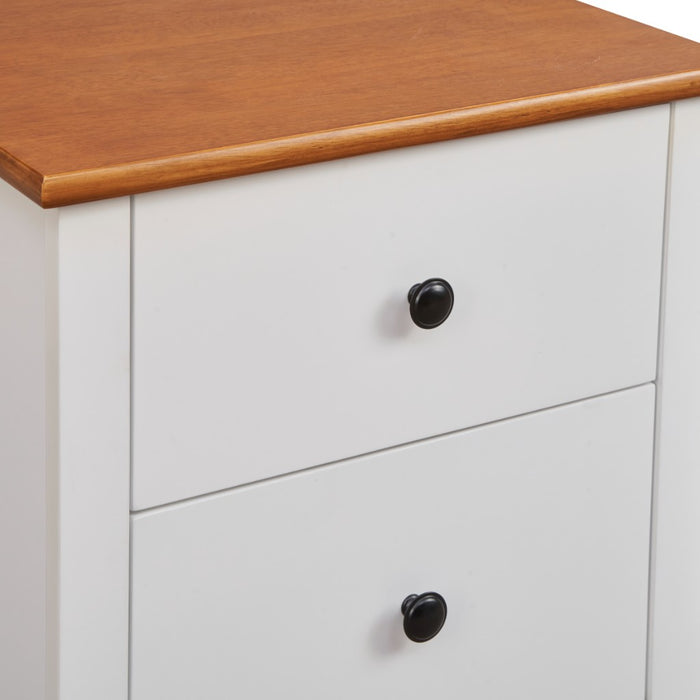 Courtney 2 Drawer Bedside