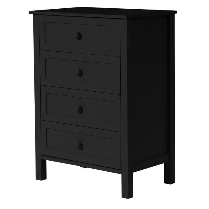 Jesse 4 Drawer Timber Tallboy