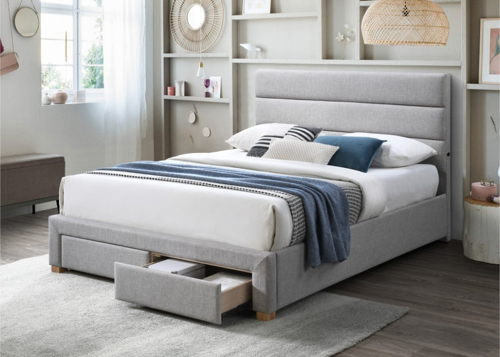 Neon Double Bed with USB