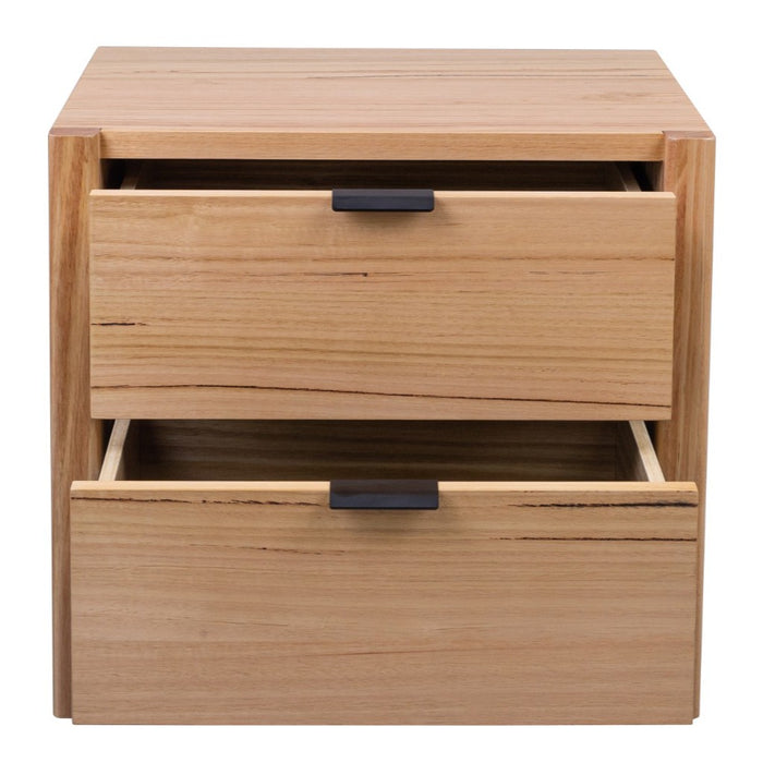 Perisher 2 Drawer Side Table - Natural