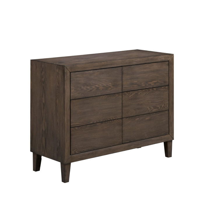 Sueno 1.19m 6 Drawer Dresser - Cafe Grey