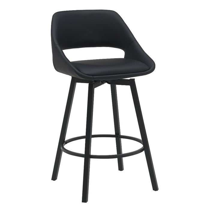 Disito Swivel Bar Chair, Black
