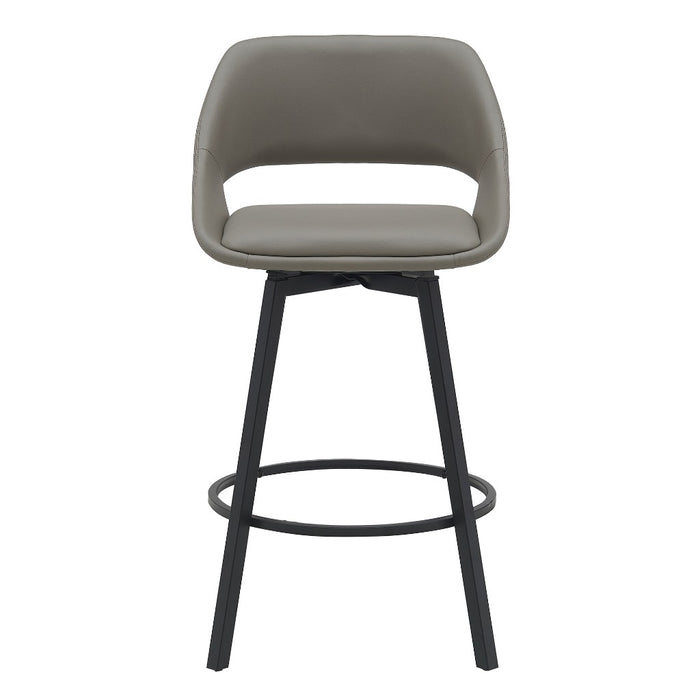 District Swivel Bar Chair - Grey