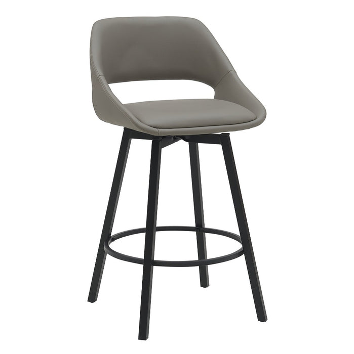 Disito Swivel Bar Chair, Grey