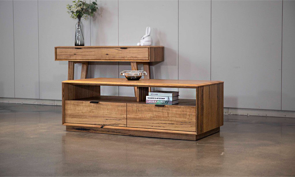 Galway 2 Drawer Solid Timber Coffee Table
