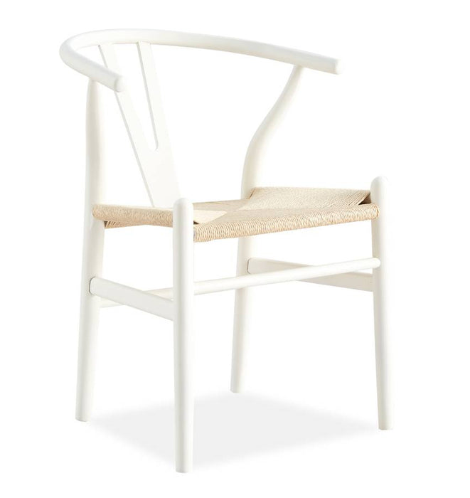 Replica Wishbone Back Chair, White
