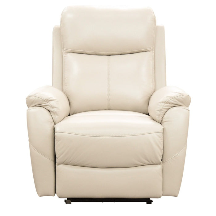 Oran 3 +1 +1 Seater Electric Recliner Leather Lounge - Silver