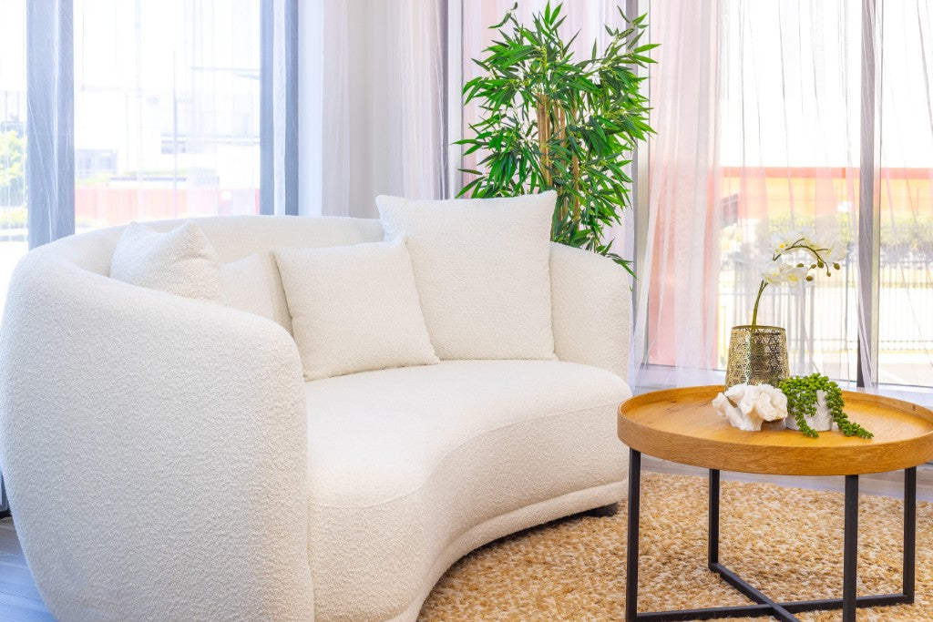 Ibiza Bean Shape Boucle Sofa