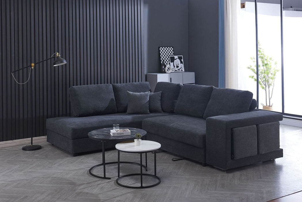 Melanie 5 Seater Sofa Bed - Fabric