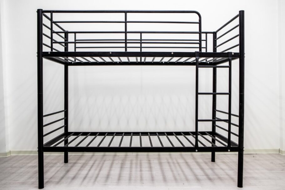 King Single City Metal Bunk Bed