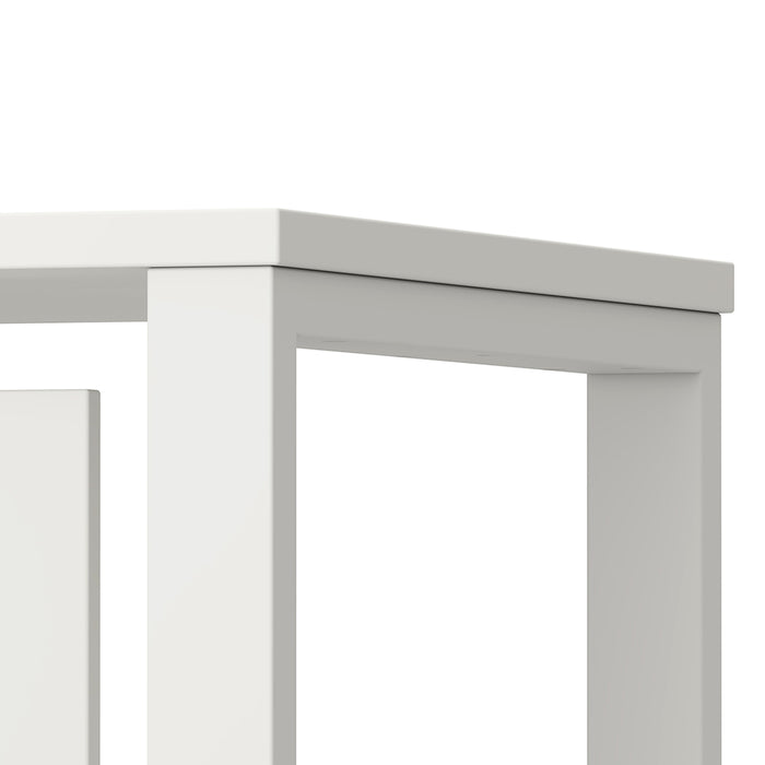 Emery Office Desk White 120cm