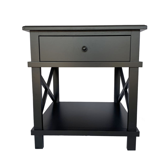 Hampton Black Side Table