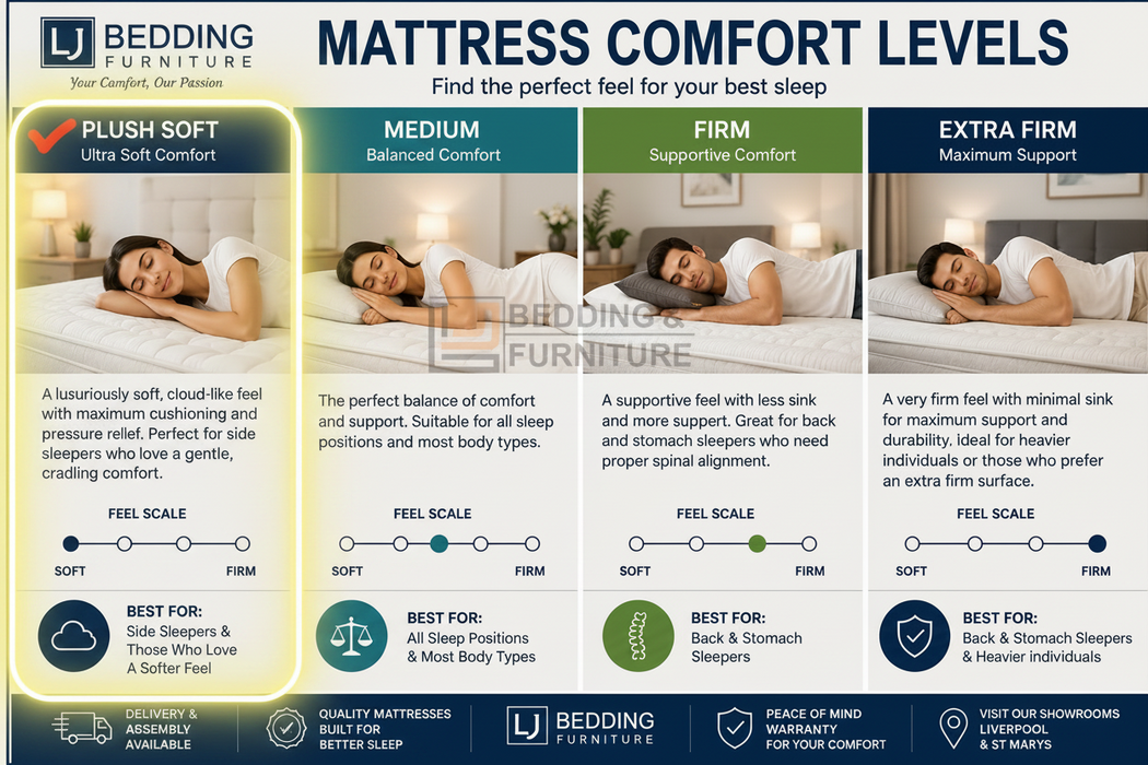 SPINAL DELUXE MATTRESS - PLUSH COMFORT