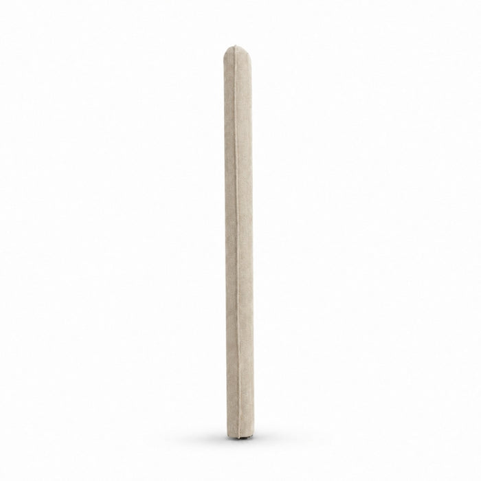 Olivia Queen Beige Fabric Bedhead