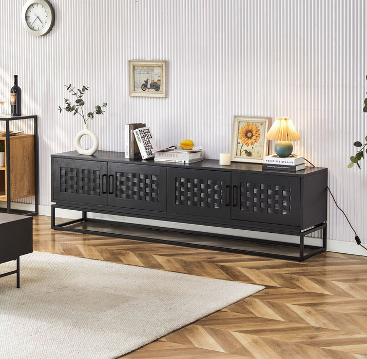 Razila Entertainment Unit Black 200cm