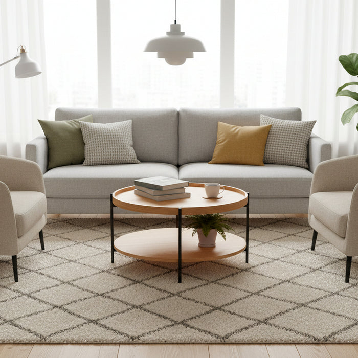 Giorgio Round Coffee Table - Sydney