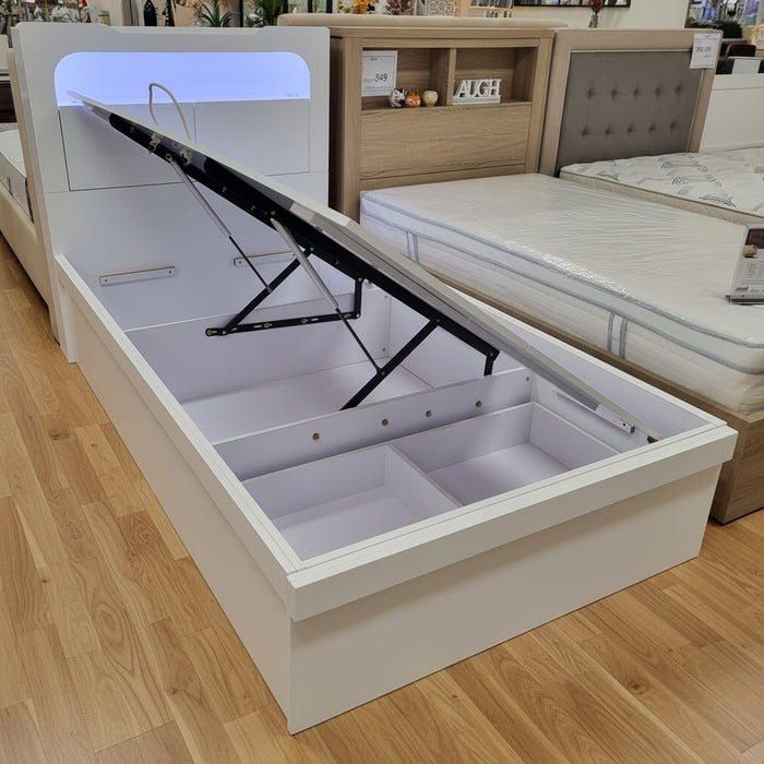 Veral Gas Lift Bed Frame with Storage