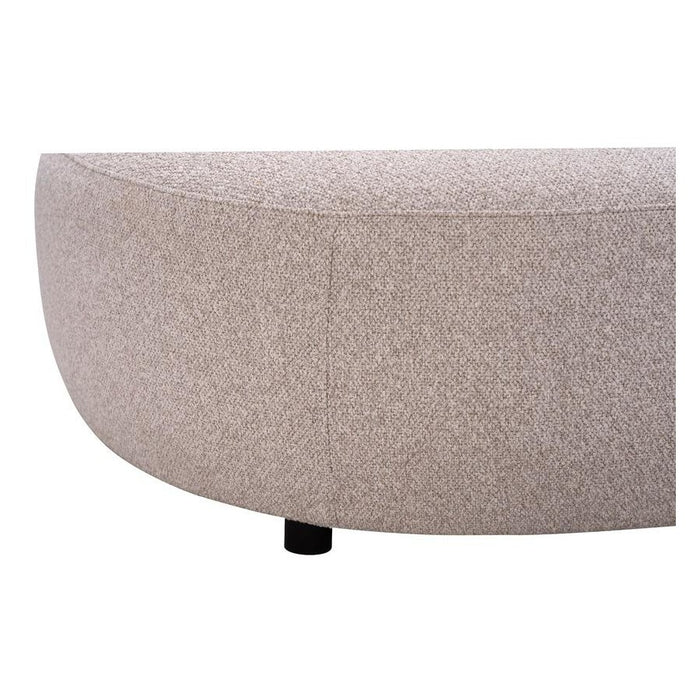 Daytona Fabric Curved Lounge, 360cm