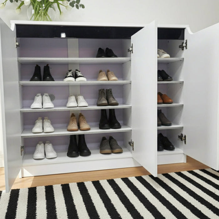 Luvina Shoe Cabinet Cabinet, FULLY ASSEMBLED