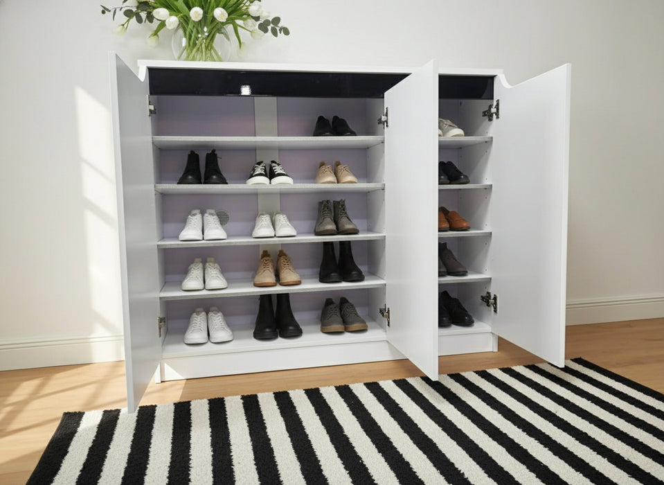 Luca Shoe Cabinet Cabinet, FULLY ASSEMBLED