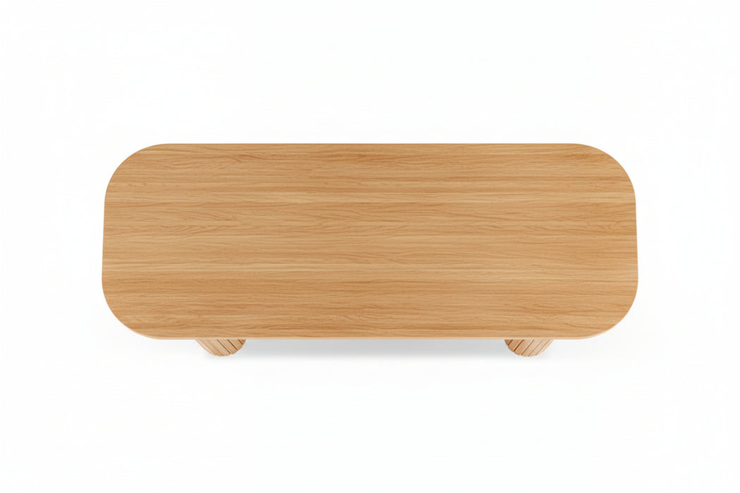 Melba Oak wood Console Table 120cm