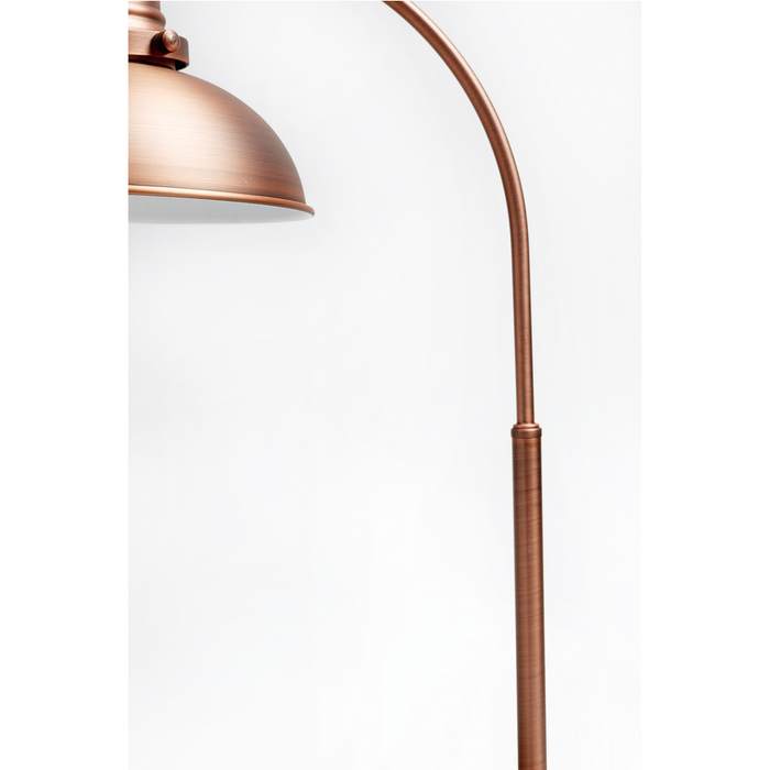 Manor Metal Floor Lamp - Antique Copper