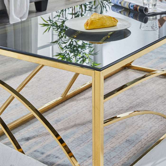 Flora Gold Coffee Table