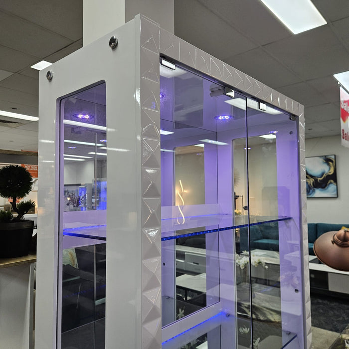 Orla Display Cabinet White