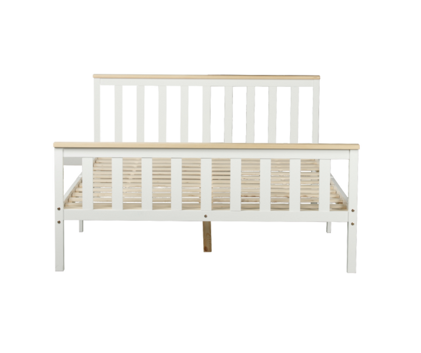 Glebe Double Bed - Pine wood