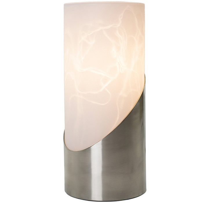 Marc Table Lamp - Satin Chrome