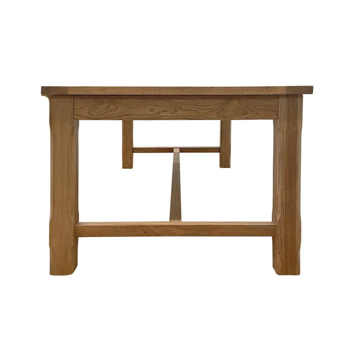 310cm Balmoral Extendable Hamptons Oakwood Dining Table