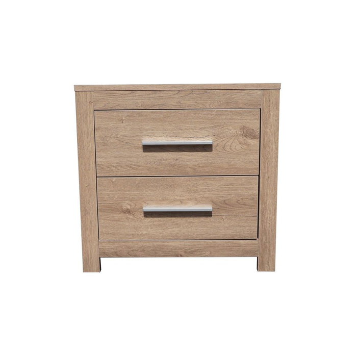 Dark Oak Manila Bedside Table