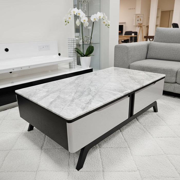 Grey Carla Marble Coffee Table