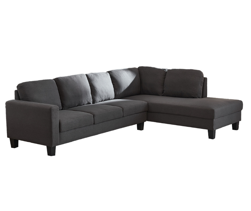 Evana 5 Seater Lounge Right Side Chaise