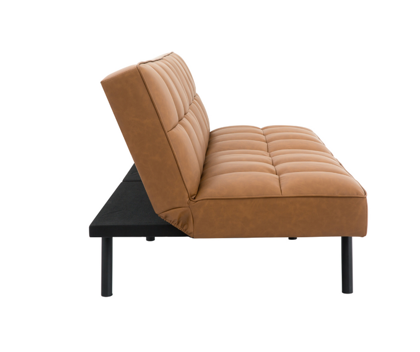 Ashley 3 Seater Sofa Bed - Tan