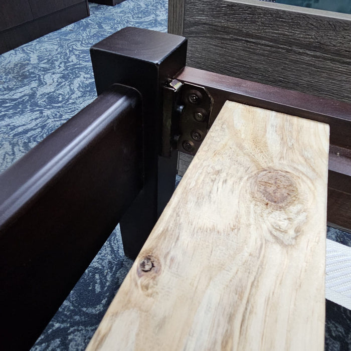 Linda Solid Pine Bed Without Headboard | Australian Made | Colour & Size Options
