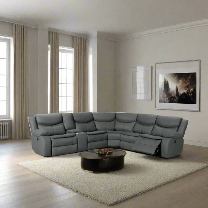 Carlo 6 Pce  Corner Recliner Sofa