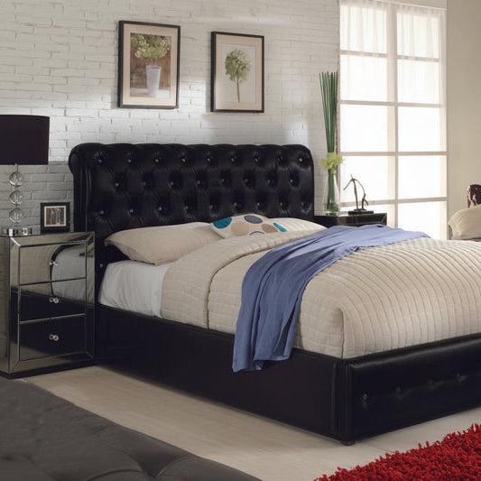 Milano Queen Leather Bed Frame