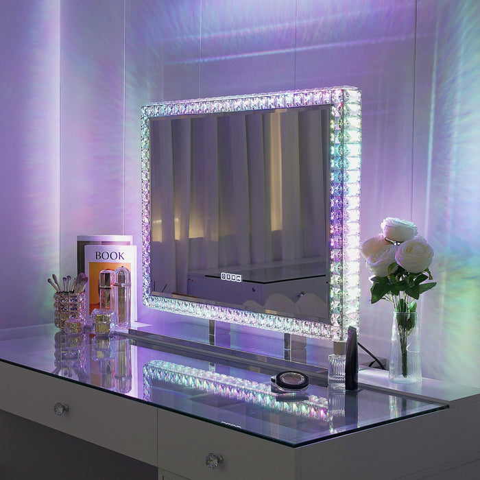 Diamond Dresser Mirror