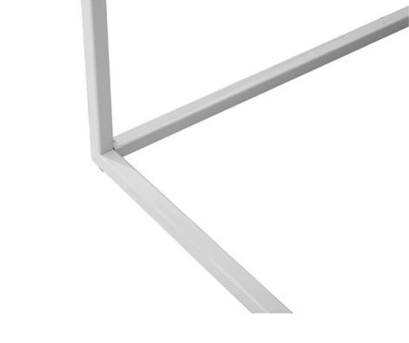 White Marble Look Coffee Table