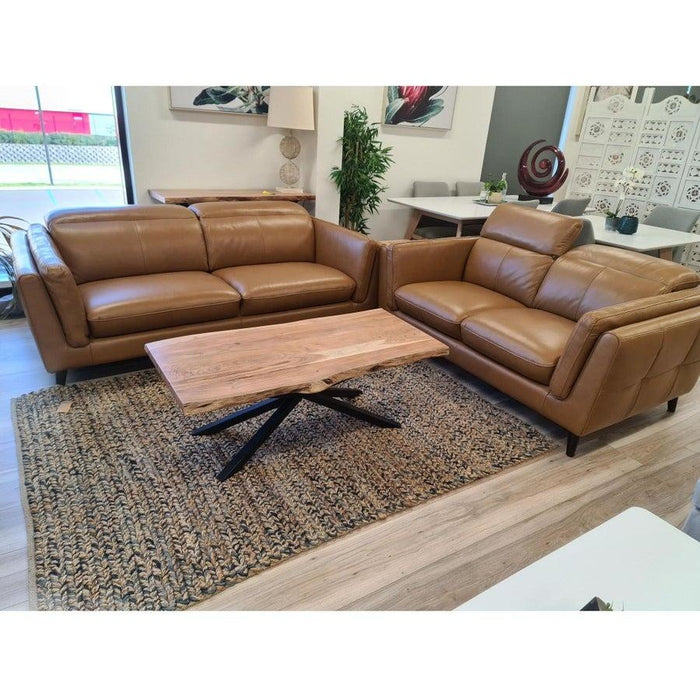 Ablena Acacia Wood Coffee Table, 130cm